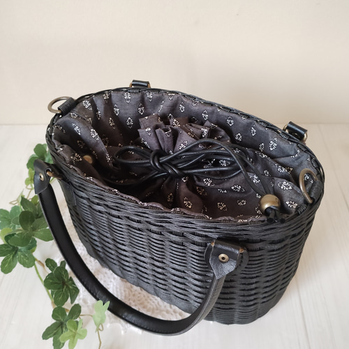 かごバッグ 2way ショルダー付き 新品 2way ショルダーかごバッグ | (((Enjoy 春/夏))) | zakka sara-i