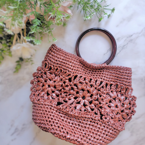 BAGMATI リングハンドルラタンバッグ anuans 最終値下げ anuans