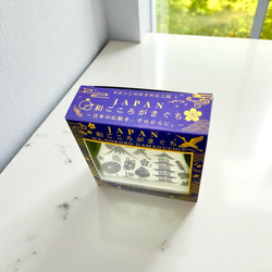受注製作【JAPAN和ごころがまぐち】手のひらサイズの和モダンがまぐち 紫色 7枚目の画像