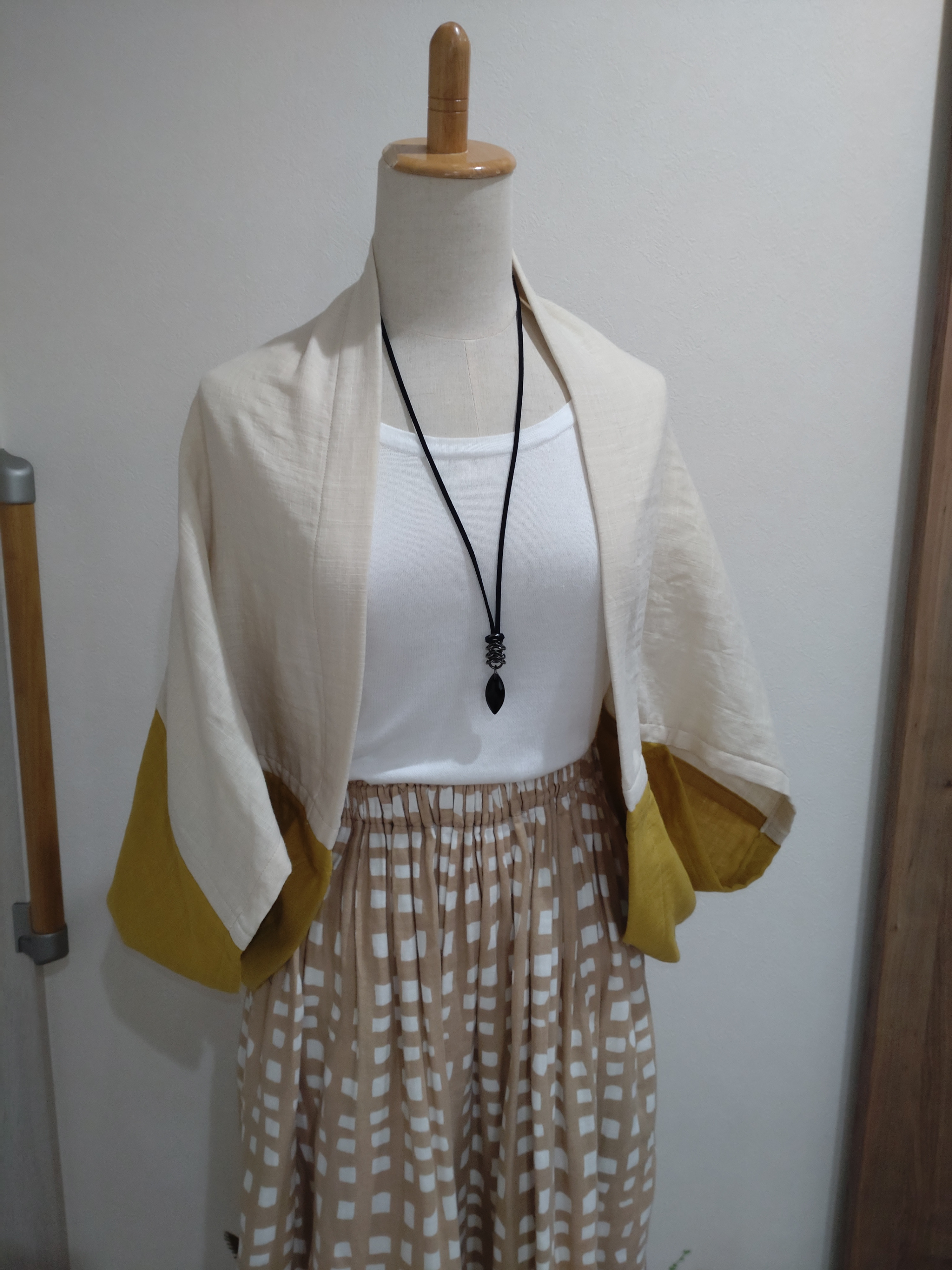 ふんわり ダブルガーゼ カーディガン 爽