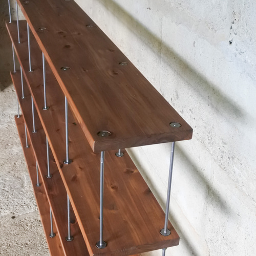 無垢材でつくったシェルフ【サイズオーダーご相談ください】 棚