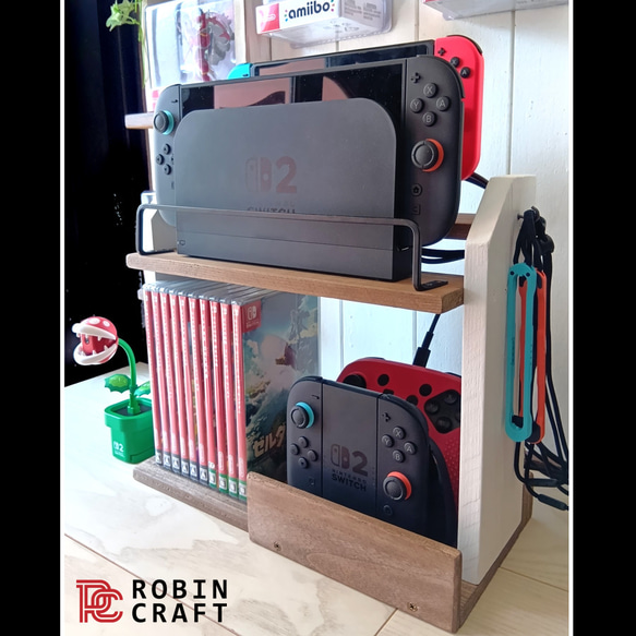 第5弾!☆Nintendo Switch2＆Switch一式2台分がコンパクトに収納 