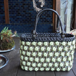 クラフトバンド編みバッグ かごバッグ Mieko Kano 通販 19522044