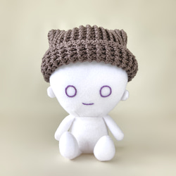 VietnamHandmade 手作あみぐるみ 帽子付きキャラクター ぬいぐるみ bonbon/かぎ針編み/ハンドメイド/あみぐるみ