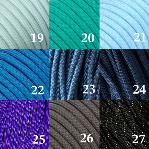 カラーオーダー】パラコードリード カフェリード フラワー フリル