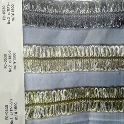 日本製【50㎝から】FC-0530 レース　レースリボン　ブレード　オリジナルレース　素材 7枚目の画像