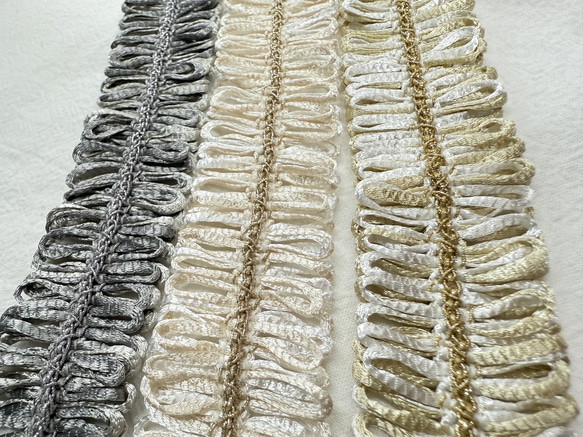 日本製【50㎝から】FC-0530 レース　レースリボン　ブレード　オリジナルレース　素材 2枚目の画像