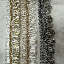 日本製【50㎝から】FC-0529 レース　レースリボン　ブレード　素材　フリンジ　フリンジレース 4枚目の画像