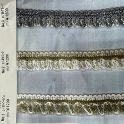 日本製【50㎝から】FC-0529 レース　レースリボン　ブレード　素材　フリンジ　フリンジレース 6枚目の画像