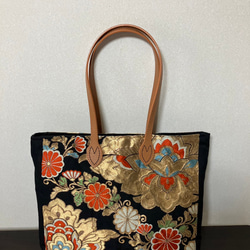 アンズルーム☆ハンドメイド☆ちょっと豪華な トートバッグ