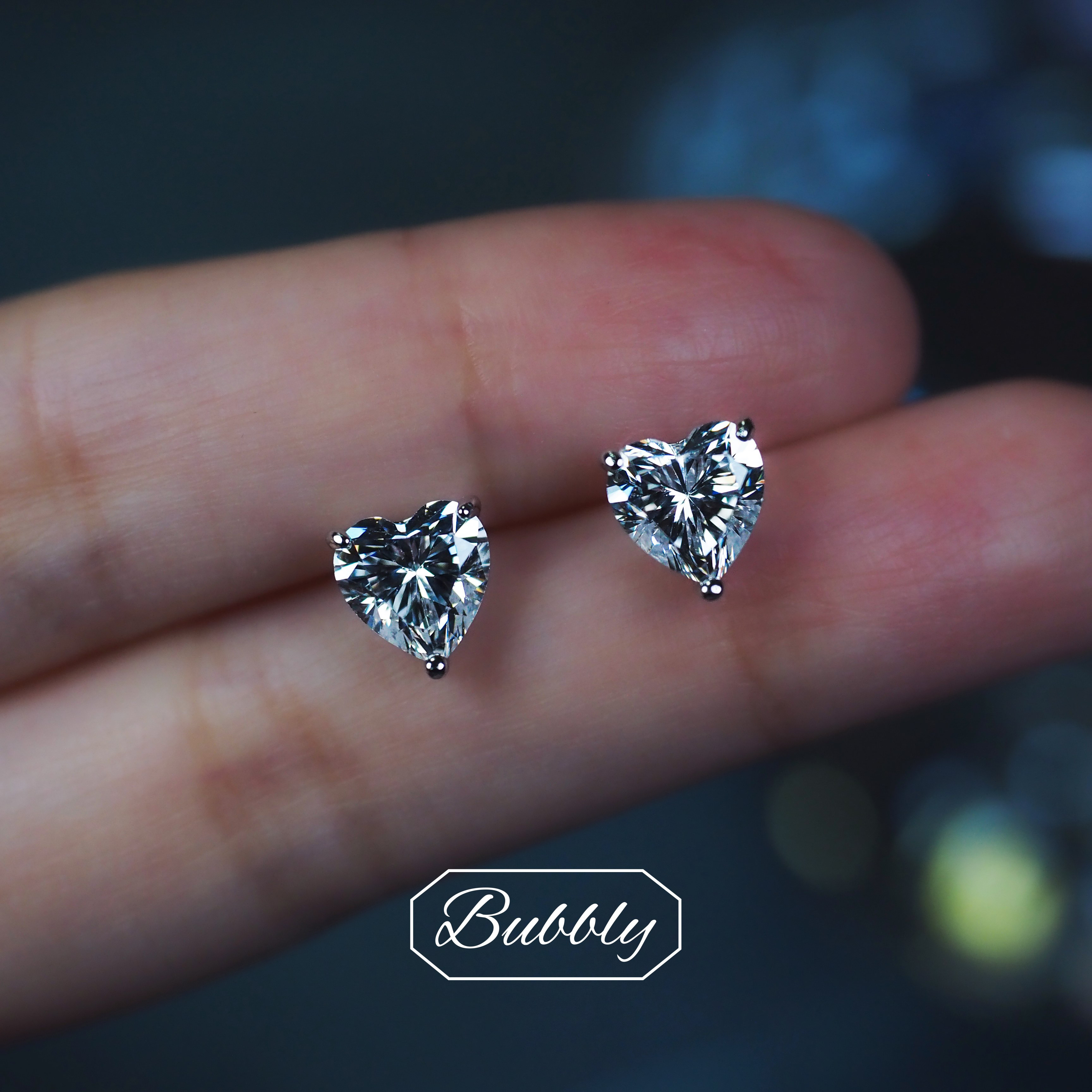 takajewellery ハートイヤリング　ダイヤモンド ハートダイヤモンドピアス WG – JaMais Jewelry