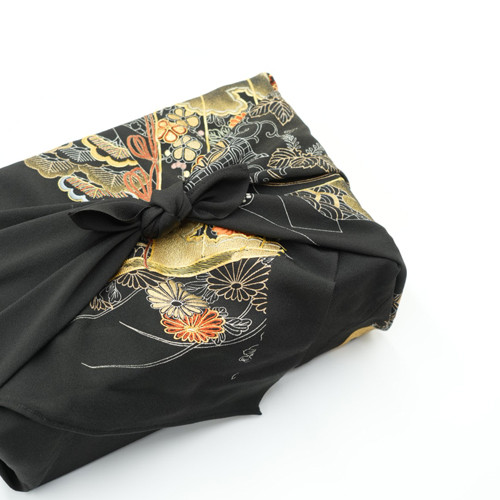 着物　風呂敷 漆黒 黒留袖