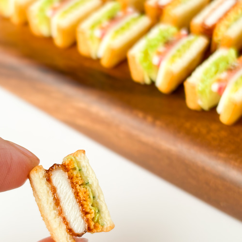 ランチ風 ミニチュア パン】 ミニチュア サンドイッチ 3種セット