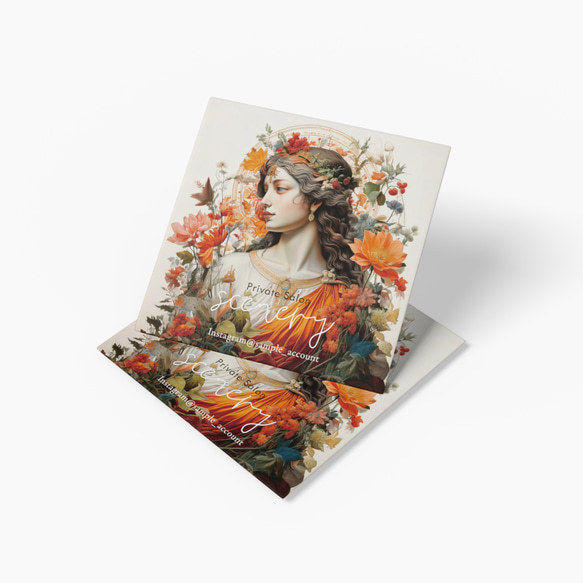 SQ-185】人気の正方形(55mm)アクセサリー台紙／ピアス台紙