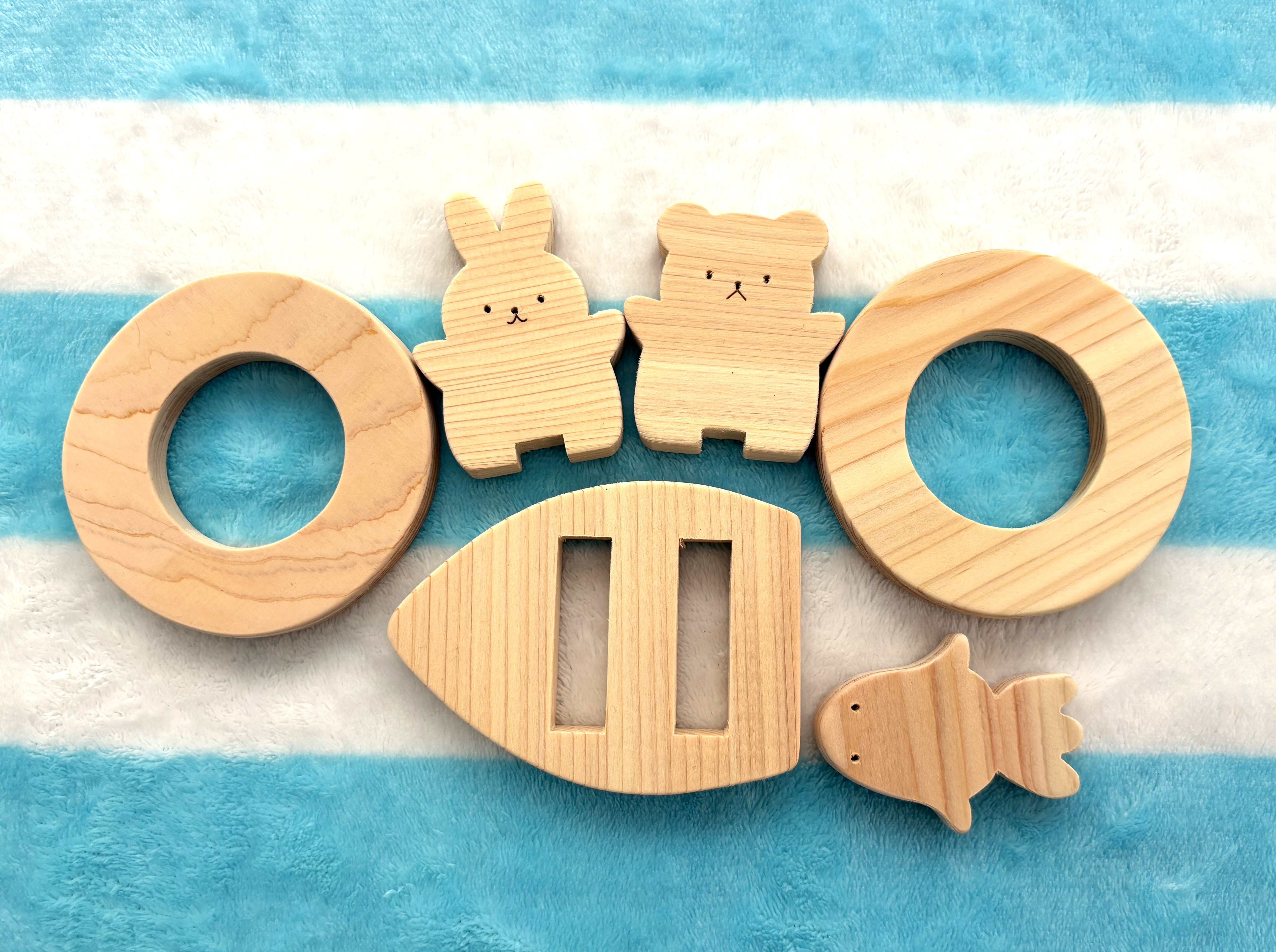 プカプカうきわ　Aセット（どうぶつ２種選択）