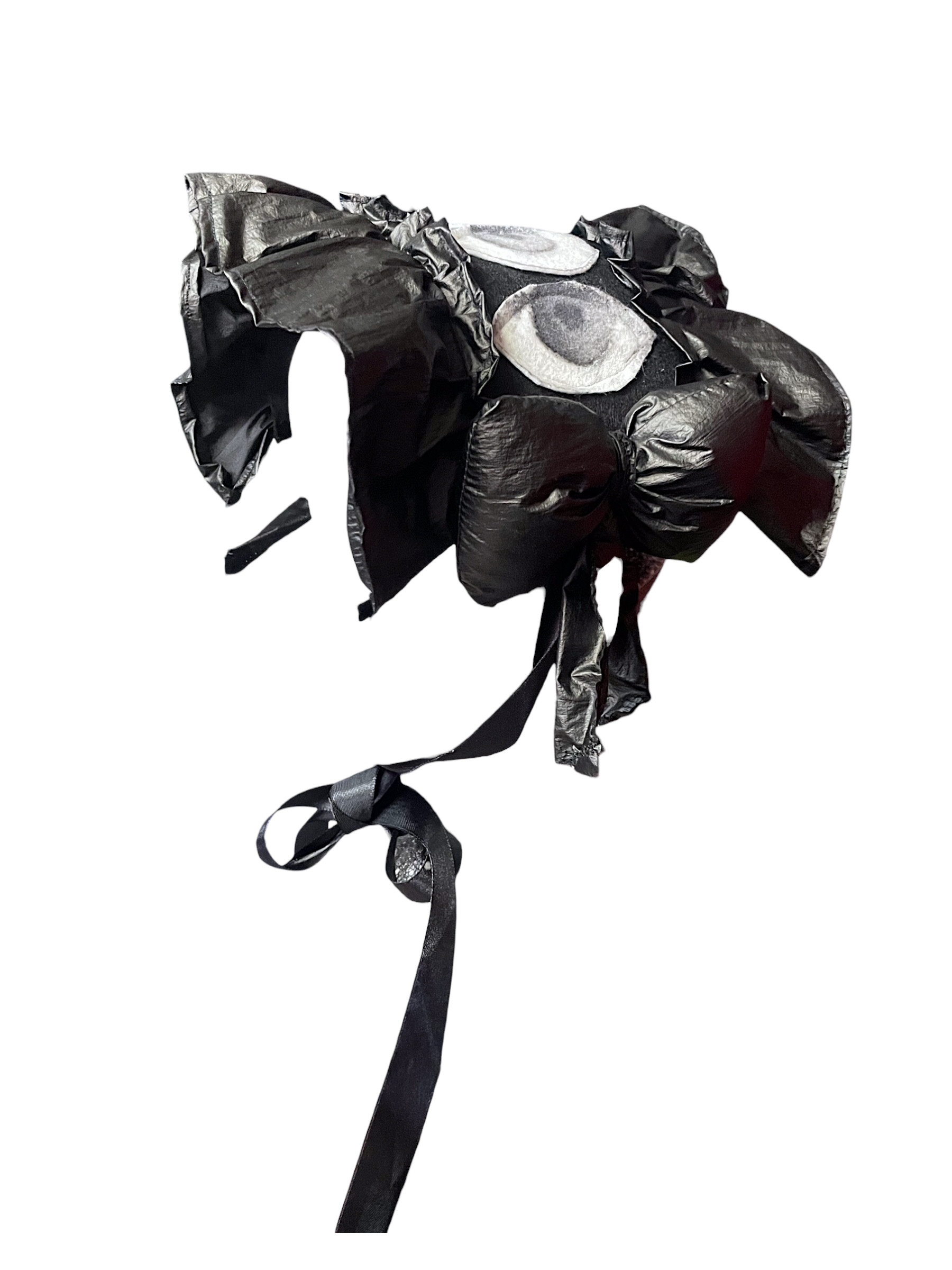 不気味ヘッドドレス　黒