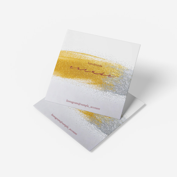 SQ-30】正方形アクセサリー台紙／ピアス台紙／スクエア台紙／ショップ