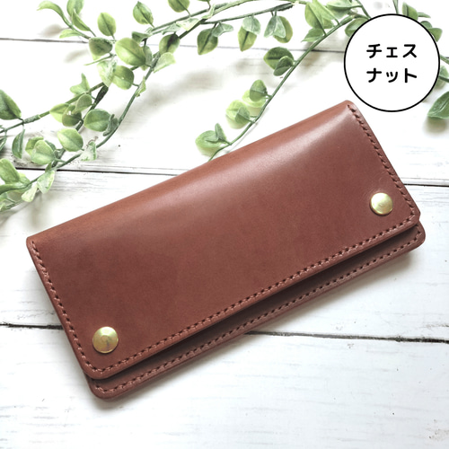 彫刻可能】オーダーメイド高級感のあるトラッカーウォレット