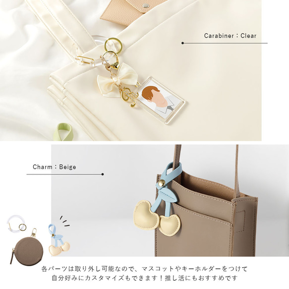 単品 さくらんぼ　かわいい　イヤフォンケース シンプル ポーチ 携帯 ミニポーチ コインケース#nn00001700 4枚目の画像