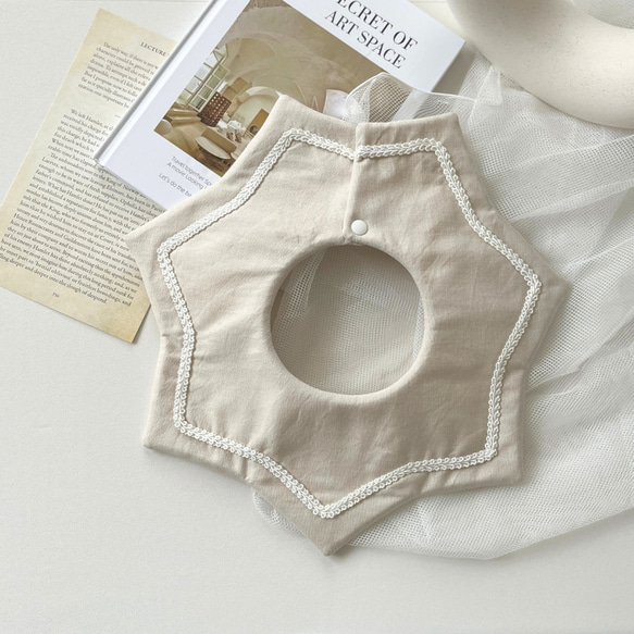 スタイ 星型 おほしさま セーラー ベビー 赤ちゃん つけ襟 よだれかけ