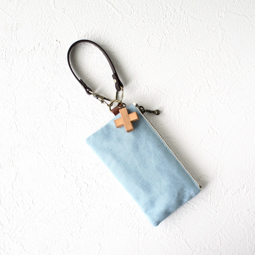 バッグチャームにもなるミニポーチ｜キーケース・カードケース｜全8色
