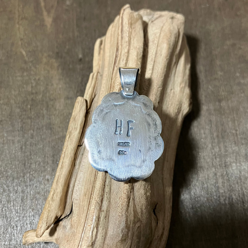 ペルシャン ターコイズ トルコ石 シルバー ネックレス ペンダント