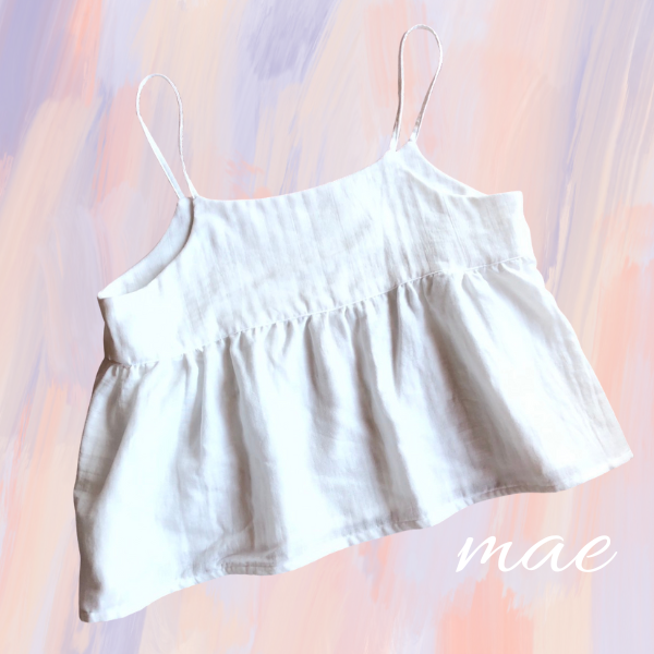 【冬はインナーとして】通気性と癒しをまとうキャミソール｜綿100％ダブルガーゼ