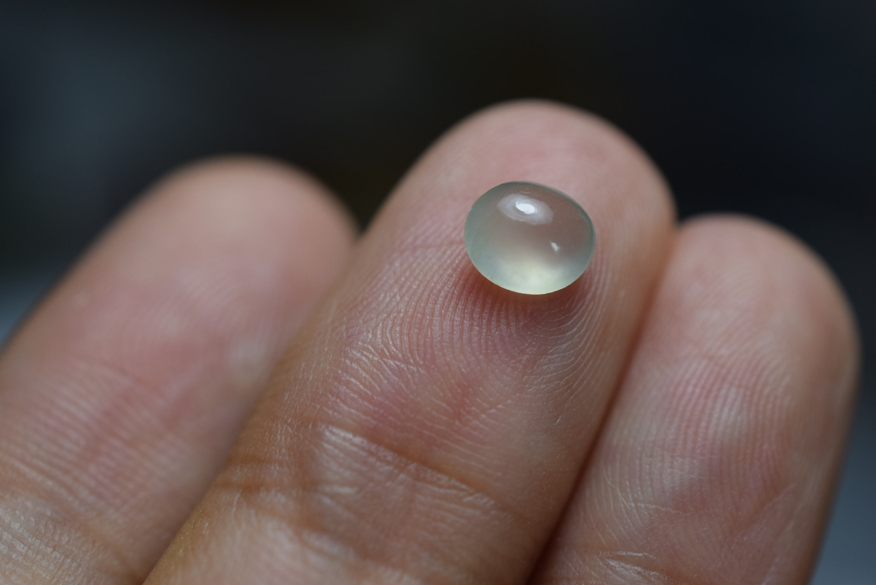 RS11-39 極品 高氷種 薄黄色 ミャンマー産 天然 A貨 本翡翠 ルース 硬玉 ジェダイト