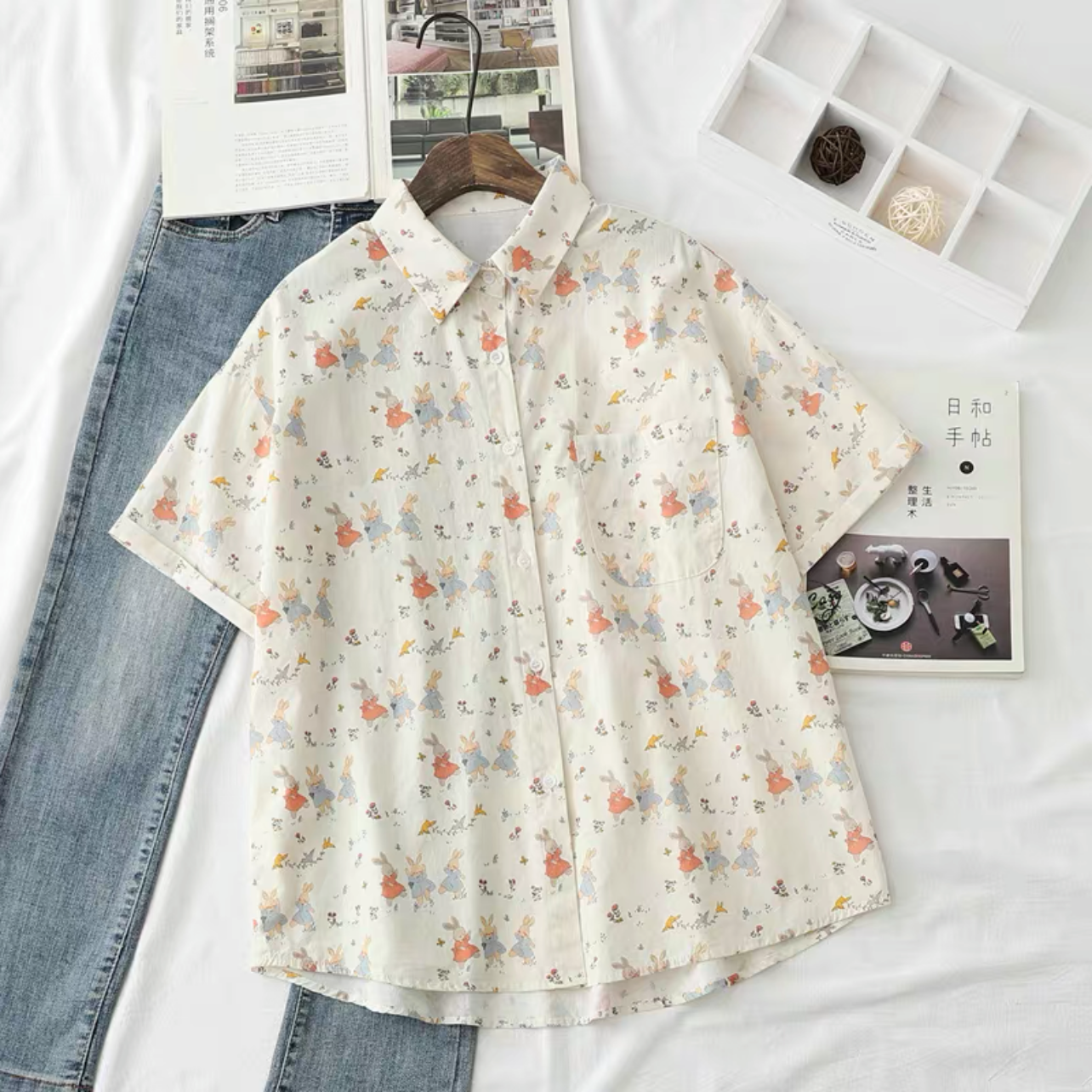 綿麻トップス、綿麻トップス