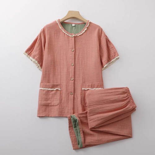 ダブルガーゼ手作りパジャマ 上下セット80-90cm 楽天市場】ダブルガーゼ パジャマ（キッズサイズ（cm）80