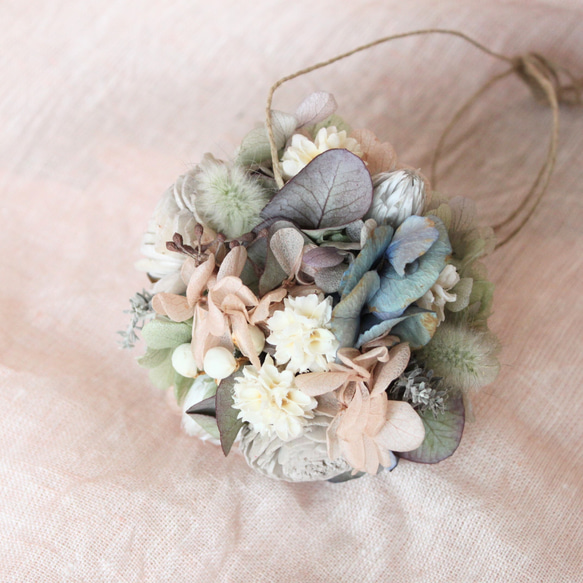 フラワーボール セミオーダー(ドライフラワー・プリザーブド