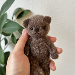miaow 作家 羊毛 テディベア ハンドメンド ぬいぐるみ miaow 作家 羊毛 テディベア ハンドメンド ぬいぐるみ