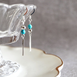 ◇天然石レッドグリーンジェイド ピアス＊イヤリング◇ ピアス（フック