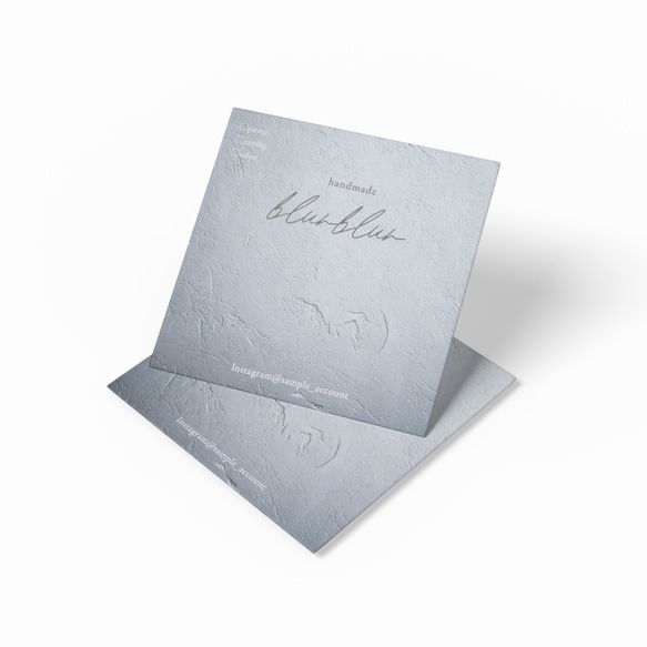 SQ-318】正方形アクセサリー台紙／ピアス台紙／スクエア台紙／ショップ