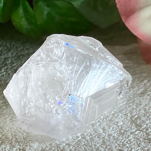 天からの祝福✨　アナンダライト　水晶　レインボークォーツ　原石　クラスター 天然レインボークォーツ（アナンダライト）