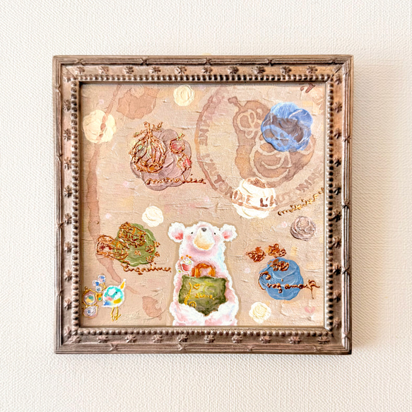 rinさまオーダー作品 専用ページ 原画・patisserie（額装） 1枚目の画像