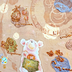 rinさまオーダー作品 専用ページ 原画・patisserie（額装） 3枚目の画像