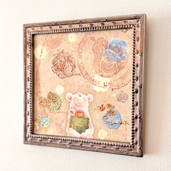 rinさまオーダー作品 専用ページ 原画・patisserie（額装） 5枚目の画像