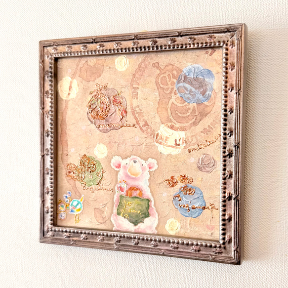 rinさまオーダー作品 専用ページ 原画・patisserie（額装） 5枚目の画像