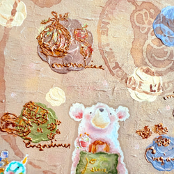 rinさまオーダー作品 専用ページ 原画・patisserie（額装） 2枚目の画像