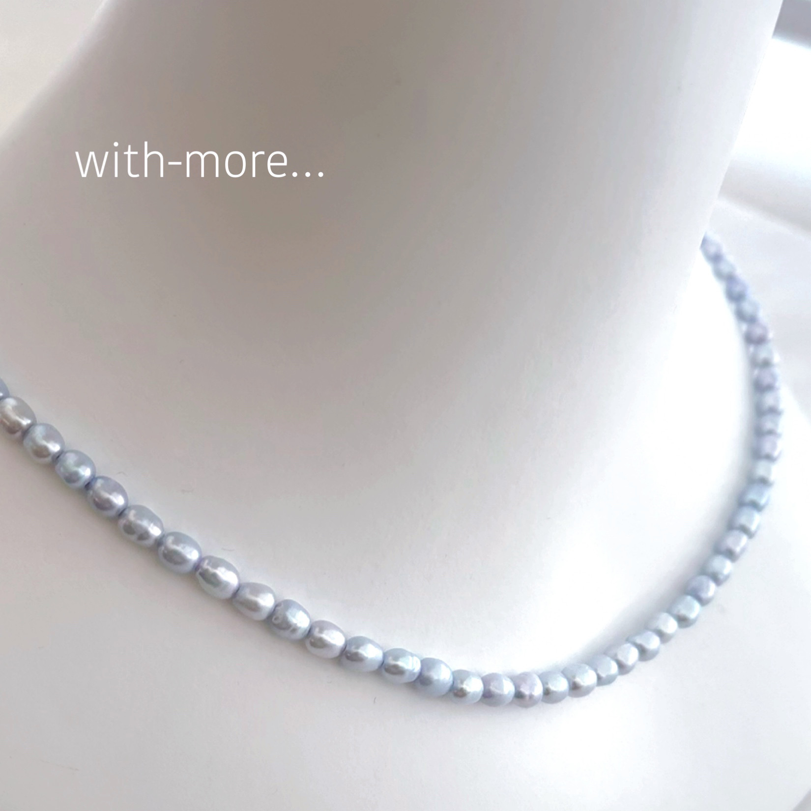 【極上】ベビーパール　本真珠　3連　ネックレス　チョーカー