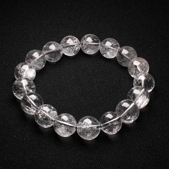 虹が光るプラチナルチル【神秘的な世界観】12mm 一点物 【GHB17】43g ルチルクォーツブレスレット 京海堂 6枚目の画像