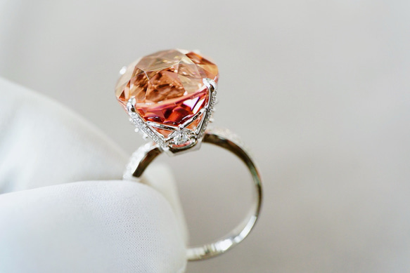 DORETTE ドレット 天然石リング ダイヤモンド 12号 dorette【リング】