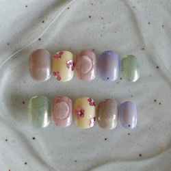 k ネイルチップ ネイルチップ ♡ №15 ネイルチップ（つけ爪） Baku Nails 通販
