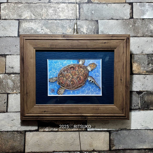 原画 1点もの ボールペン画 日本人作家 色鉛筆画 絵画 絵 アート