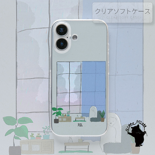 Galaxy A36 対応 Android スマホケース しろくま スマホケース