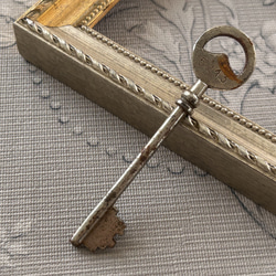 フランスVintage Key 鉄鍵 8.9cm オブジェ ディスプレイ インテリア