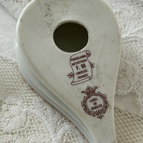 【再値下げ！】フランス　Limoges リモージュ　スタンド付き フランス製 LIMOGES リモージュ | アンティーク家具と喫茶キャバレーの