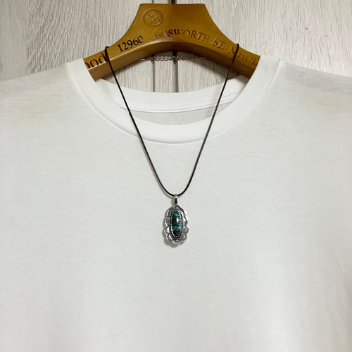 ターコイズマウンテン　シルバー　ネックレス　ペンダント　#インディアンジュエリー ターコイズマウンテン ターコイズ シルバー ネックレス