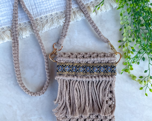 めぐ様　インド刺繍リボンポシェット　Classic3600 めぐ様 インド刺繍リボンポシェット Classic3600 - メルカリ